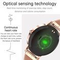 thumbnail image 2 of Reloj inteligente Irfora Reloj inteligente femenino GW25 Pantalla táctil completa TFT de 1.28 pulgadas BT5.0 IP67 Monitor de sueño / frecuencia cardíaca / presión arterial Modo deportivo múltiple Mens Irfora Reloj inteligente, 2 of 7