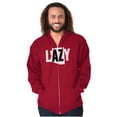 thumbnail image 5 of Arizona AZ Lazy Funny State Pride Zip Up Hoodie Men's Women's Brisco Brands S, 5 of 6