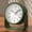 Dark Green, variant on AYRELY® 3.5 Inch Small Analog Alarm Clocks,Battery Operated Desk Clock,Cute Table Clock with Light,Adjustable Angle for Travel,Bedside,Bedroom,Kids,Living Room Decor (Black)