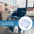thumbnail image 3 of Raindrops Tapis de Chaise Lavable pour Utilisateurs de Fauteuil Roulant Multi Polyester Imperméable 1 Ensemble, 3 of 8