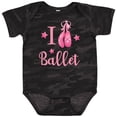 thumbnail image 3 of Inktastic I Love Ballet Girls Baby Bodysuit, 3 of 5