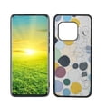 thumbnail image 1 of Compatible with OnePlus 10 Pro 5G Phone Case, Geometric-Circles-145 Case Men Women, Flexible Silicone Shockproof Case for OnePlus 10 Pro 5G, 1 of 1