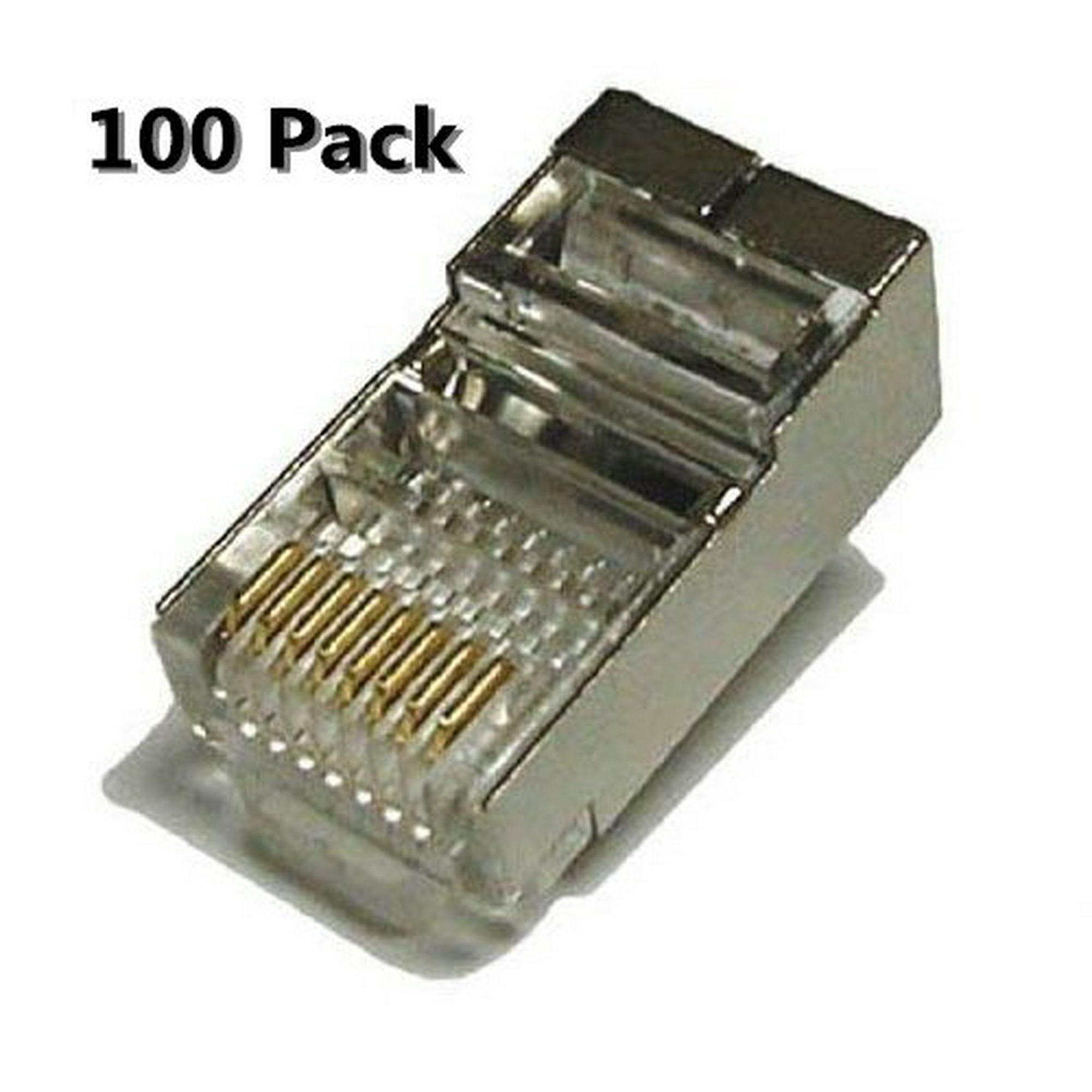 Best Price 1531ff Rj45 Cat 6 Utp Field Connector Modular Plug Free Of Crimping Design Compatible With Cat 5e 6 6a 23awg 24awg Installation Cable Cicig Co
