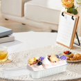 thumbnail image 4 of 50 Pcs Mini Loaf Pans with Lids, 6.54X2.56X1.18" Aluminum Foil Cake Pan, Rectangular Baking Cups, Disposable Foil Containers, Heat Resistant Baking Trays, Oven Safe Holder for Wedding Party Birthday, 4 of 4