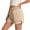 Khaki, variant on UQJfacai Girls Athletic Shorts High Waisted Quick Dry Running Shorts with Pockets Sports Active Shorts for Kids 1-11 Years