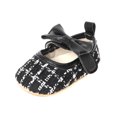thumbnail image 2 of Yoyauz Baby Girl Mary Jane Shoes Anti Slip Rubber Sole Ballet Slippers Princess Dress Wedding Shoes Newborn Kids Shoes Toddler Shoes（0-12 Month）, 2 of 7