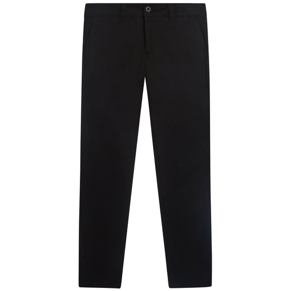 Dickies Womens Work Pants - Mid Rise Skinny Stretch Fit Twill Pull On Office Casual Pants for Women