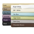 thumbnail image 4 of SouthShore Fine Linens King Flat Bed Sheet – Oversized, Wrinkle Free, Fade Resistant, 4 of 6