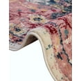 thumbnail image 6 of Unique Loom Sumter Collection Area Rug - Aiken (5' 1" Round Pink/Navy Blue), 6 of 6