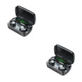 thumbnail image 2 of Sidaley Wireless Earbuds Rechargeable Sweatproof Noise Calling Cancelling Sports Headset Earphones Microphone with 1 2Conjunto, 2 of 6