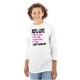 thumbnail image 3 of I Look For In Guys Rottweiler Lover Women's Long Sleeve T Shirt Brisco Brands X, 3 of 6