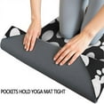 thumbnail image 3 of Black Paw Hot Yoga Mat Towel Non Slip for Hot Yoga - Quick-Drying Yoga Mat Cover with 4 Corner Pockets with Travel Bag - Hot Yoga Towel Non Slip Grip Moisture Wicking Sweat 70"x26", 3 of 6