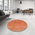 thumbnail image 4 of Ahgly Company Machine Washable Indoor Rectangle Traditional Orange Red Area Rugs, 5' x 8', 4 of 7