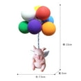 thumbnail image 5 of Uanit Flying Pig Balloon Pendant Resin Cute Car Hanging Ornament Backpack Ornaments Animals Home Decor, 5 of 8