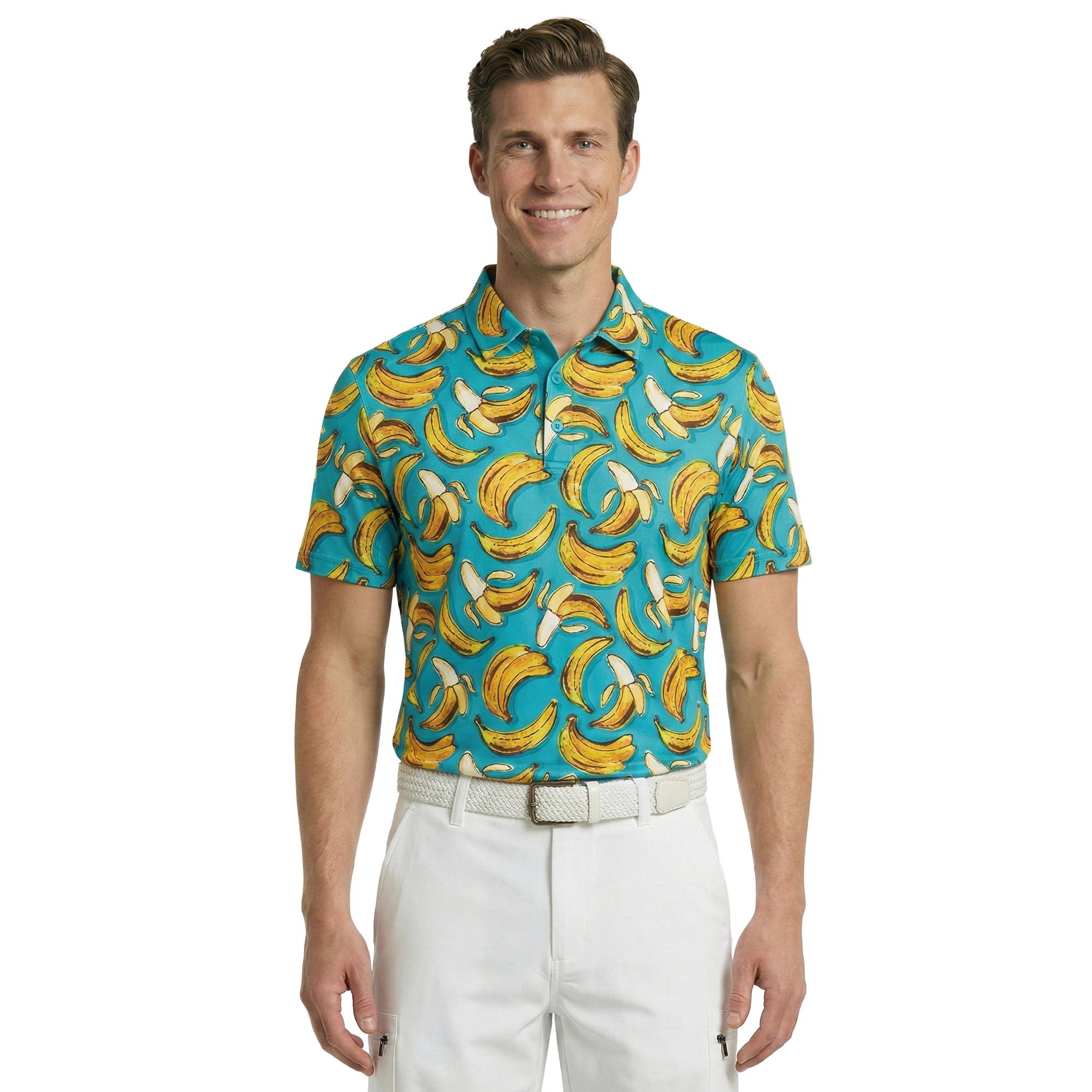 Birdie Bound Men' s & Big and Tall Golf Polo Shirts, Sizes XS-4XLT