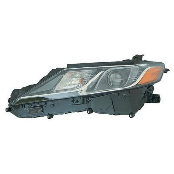 New Aftermarket OEM, Factory Driver Side Halogen Headlight Assembly 8115006C40 fits 2018 Toyota Camry::USA Built Models
