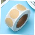 Label Sticker Paper Round TABLZONE 500Pcs Kraft Paper Round Stickers Adhesive Labels for ...