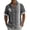 A Grey, variant on Bowling Shirts for Men Palm Tree Print Fashion Button Up Shirts Tropical Tops Short Sleeve for Beach