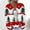 006 Red, variant on Hvot&aat Christmas Sweaters For Women Open Front Crochet Button Down Long Sleeve Cardigan Santa Snowflake Printed Coat