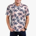 thumbnail image 2 of Salouo Tropics Palm Trees for Men's Short Sleeve Polo Shirts,Polo Shirts for Men Performance Short Sleeve Golf Shirt Athletic Casual Collared T-Shirt-Medium, 2 of 8