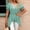 Green, variant on Short Sleeve Shirts for Women Fashion Casual Solid Short Sleeve V-Neck Lace Splice Bandage Top Women Tops Beige S