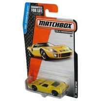 Matchbox MBX Adventure City (2014) Yellow Ford GT40 Toy Car 22/120