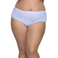thumbnail image 2 of Fit for Me by Fruit of the Loom Women's Plus Size Seamless Brief Underwear, 5-Pack, 2 of 8