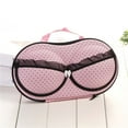thumbnail image 2 of TIMIFIS Rangement de Soutien-Gorge pour Femmes, Étui de Lingerie, Boîte de Voyage, Sac de Rangement pour Maquillage, Sac de Rangement Portable, 2 of 2