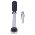 thumbnail image 1 of Llave de trinquete de acero al carbono, juego de llaves para válvula de radiador, mango de trinquete, llave escalonada, llave para radiador escalonada, muy recomendable, 1 of 8