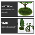 thumbnail image 3 of CRILSTYLEO 5Ud Árbol Decorativo De Plástico Vibrante Para Con Y Duradero, 3 of 6