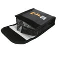 thumbnail image 1 of Lipo Battery Safe Storage Bag,  Closure Drone Battery Safe Bag Portable Explosion Proof Convenient  for 3 Batteries, 1 of 7