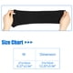 thumbnail image 4 of Par de fundas protectoras para brazos, HPPE para evitar arañazos, mangas resistentes a cortes para jardín, cocina, trabajo, color negro, 11.81, 4 of 7