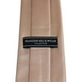 thumbnail image 2 of Solid Peach Skinny Men's Necktie, 2 of 5
