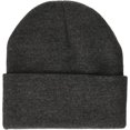 thumbnail image 2 of EAYY Kids Acrylic Watch Hat Charcoal Heather 2-4T, 2 of 3