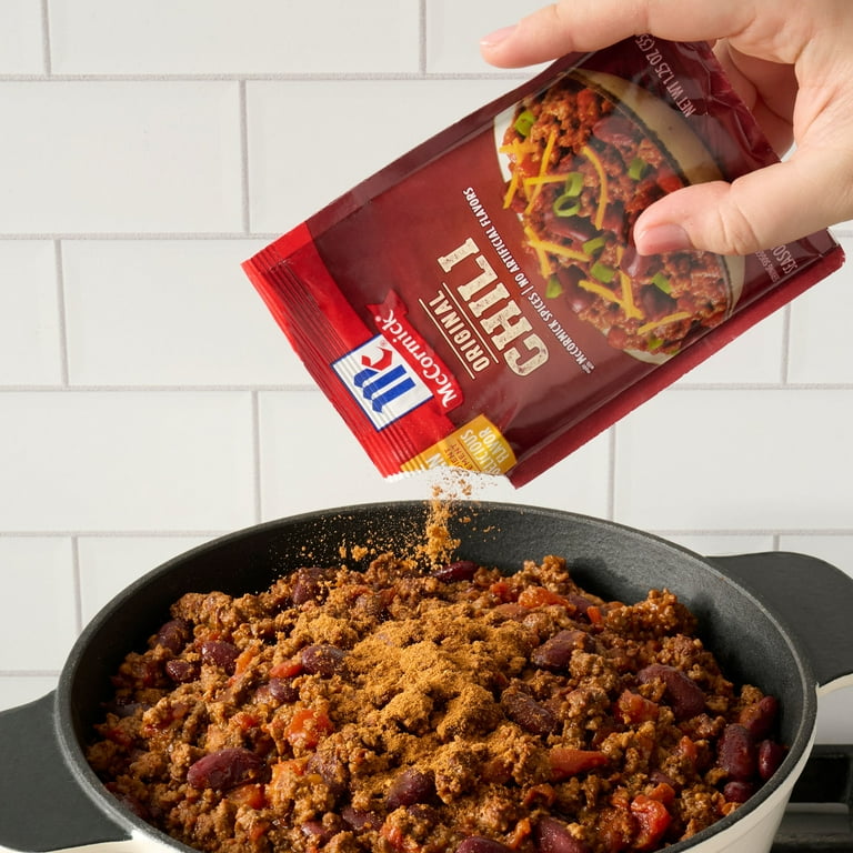 Mexican Chili Chili Bowl Chili Seasoning Mix McCormick Chili