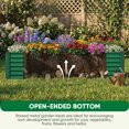 thumbnail image 3 of Gymojoy Outdoor Metal Raised Garden Bed,8x4x2ft Planter Box for Vegetables,Flowers,Herbs,Green, 3 of 11