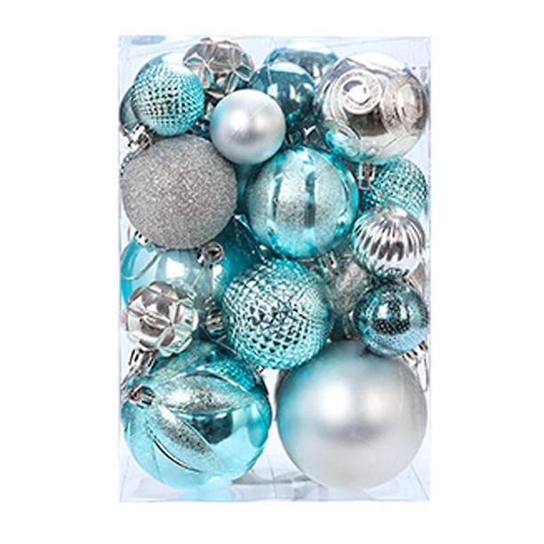 Adornos de bolas de Navidad Adornos navideños inastillables Decoraciones determinadas para bolas de árbol de Navidad