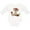 AA-White, variant on Inktastic Baseball Teddy Bear Boys Long Sleeve Baby Bodysuit