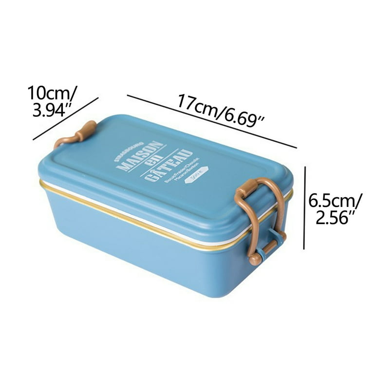 10s, 25s, 50s) 2-Division Disposable Bento Box with Plastic Lid