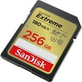 thumbnail image 2 of SanDisk 256Gb Extreme SDXC UHS-I Memory Card, 2 of 10