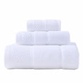 thumbnail image 1 of 55"x27" 3PCS Dark Plain Black Bamboo fiber Bath Towel, Adult Thickened Beach Towel, Quick-Dry Lightweight Moisture Absorbing Bath Towels, Perfect for Bathroom, Ideal for Gym Travel Camp Pool, 1 of 9