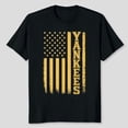 thumbnail image 2 of Bold Vertical USA Pride Yankees Lettering Gift For Men Women T-Shirt, Men's And Women's Graphic Tee 100% Cotton by TBun, Full Sizes S-5XL, 2 of 5