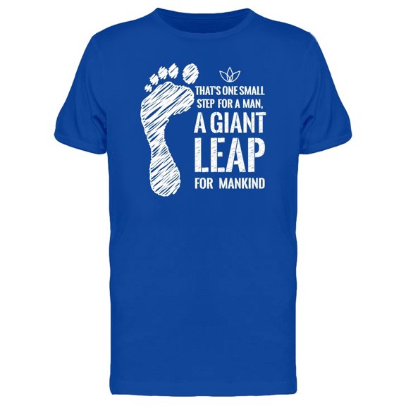 A Giant Leap For Mankind Tee Men's -Image by Shutterstock