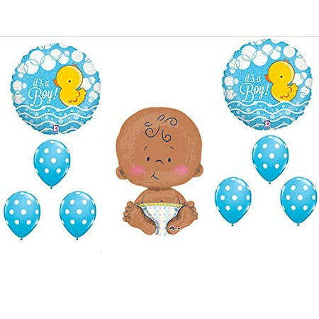 It S A Boy Rubber Ducky 24 Celebrate Baby Shower Balloons