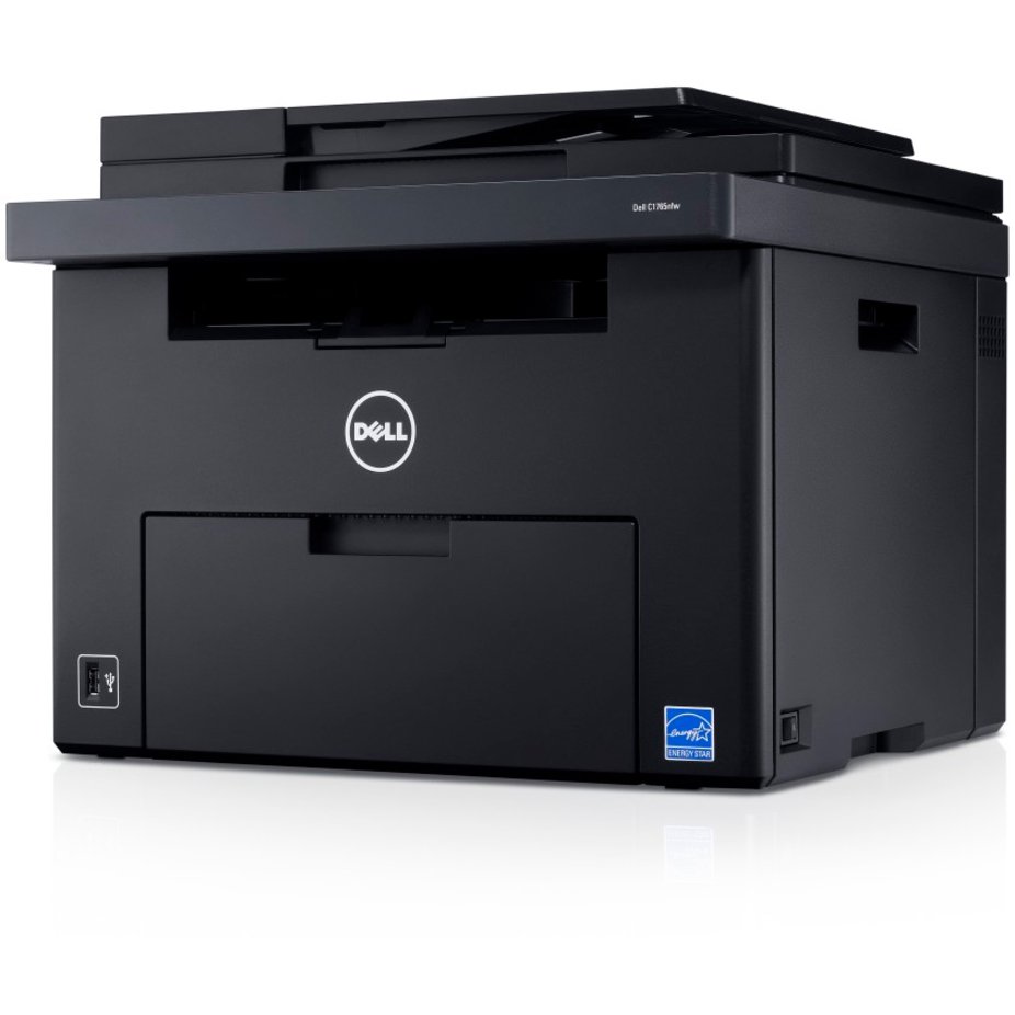 Dell C1765NFW Wireless LED Multifunction Printer, Color