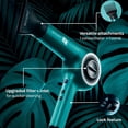 thumbnail image 3 of Bio Ionic Teal Tides 10X UltraLight Speed Hair Dryer, Adjustable Heat and Speed, Limited Edition, 3 of 12