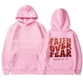 thumbnail image 6 of MuXi Women's Oversized Letter Print Hoodie Soft Pullover Sweatshirt Casual Loose Fit Comfortable Daily Wear (Pink,L), 6 of 6