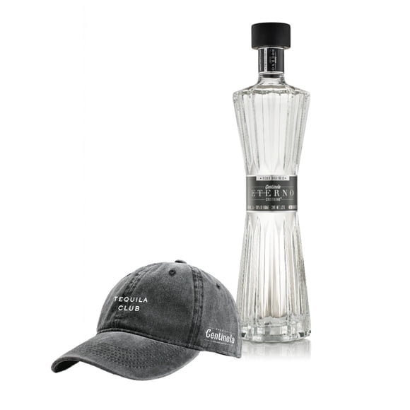Tequila Centinela Eterno Cristalino 1.750ml + Gorra Centinela