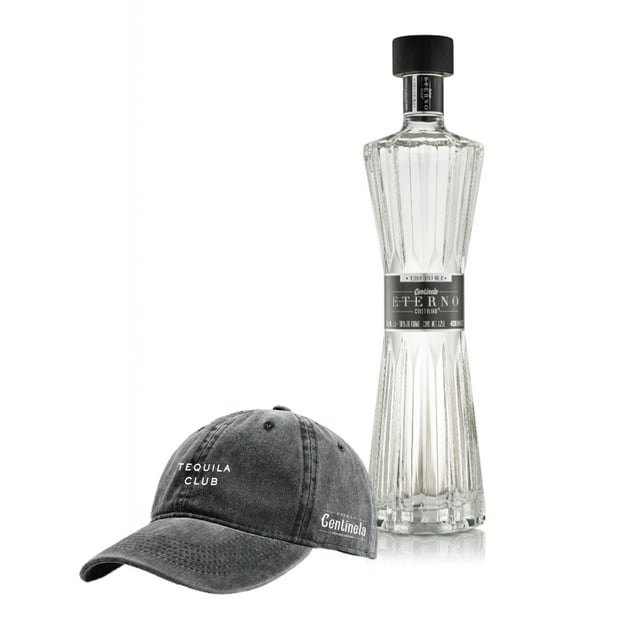 Tequila Centinela Eterno Cristalino 1.750ml + Gorra Centinela