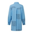 thumbnail image 4 of WEAIXIMIUNG Chemises pour Femmes Tendance Été Pack Haut Mode Manches Longues Chemise à Col Imprimé, 4 of 7